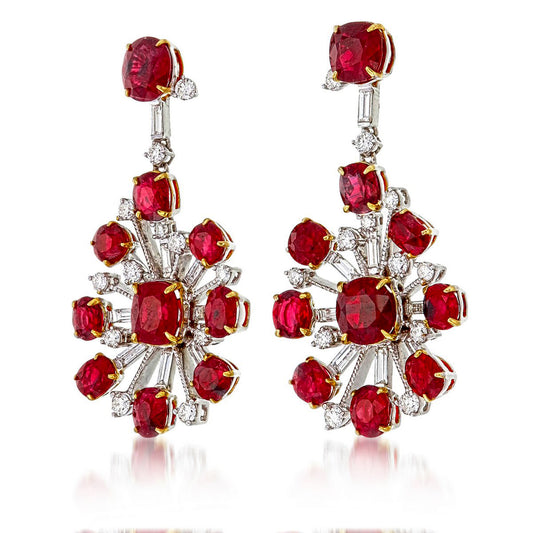 Metamorphosis Precious Ruby Earrings