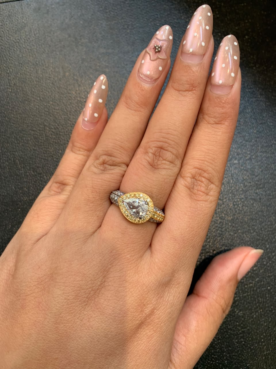 GIA Certified 1.05 Carat Diamond Ring In 18 Karat White Gold
